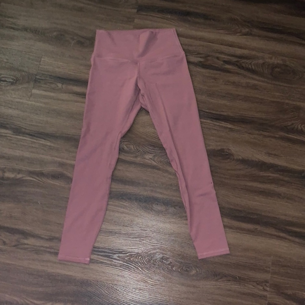 High rise aligned leggings
